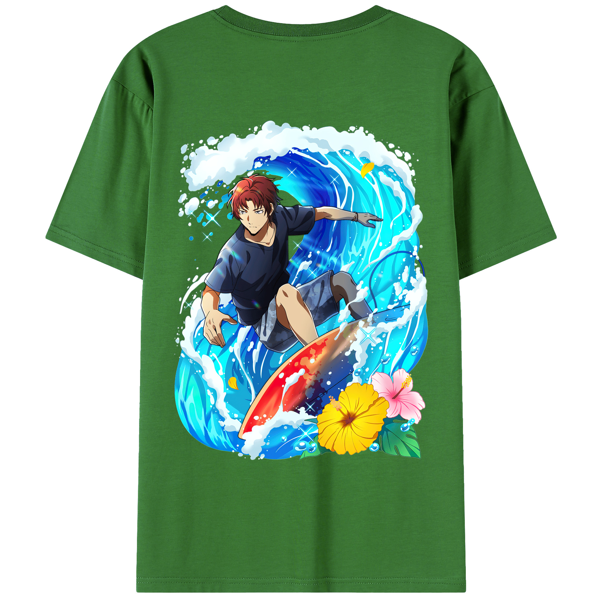 （画像用） 文豪ストレイドッグス Bungo Stray Dogs レディース半袖Tシャツ(バックプリント)